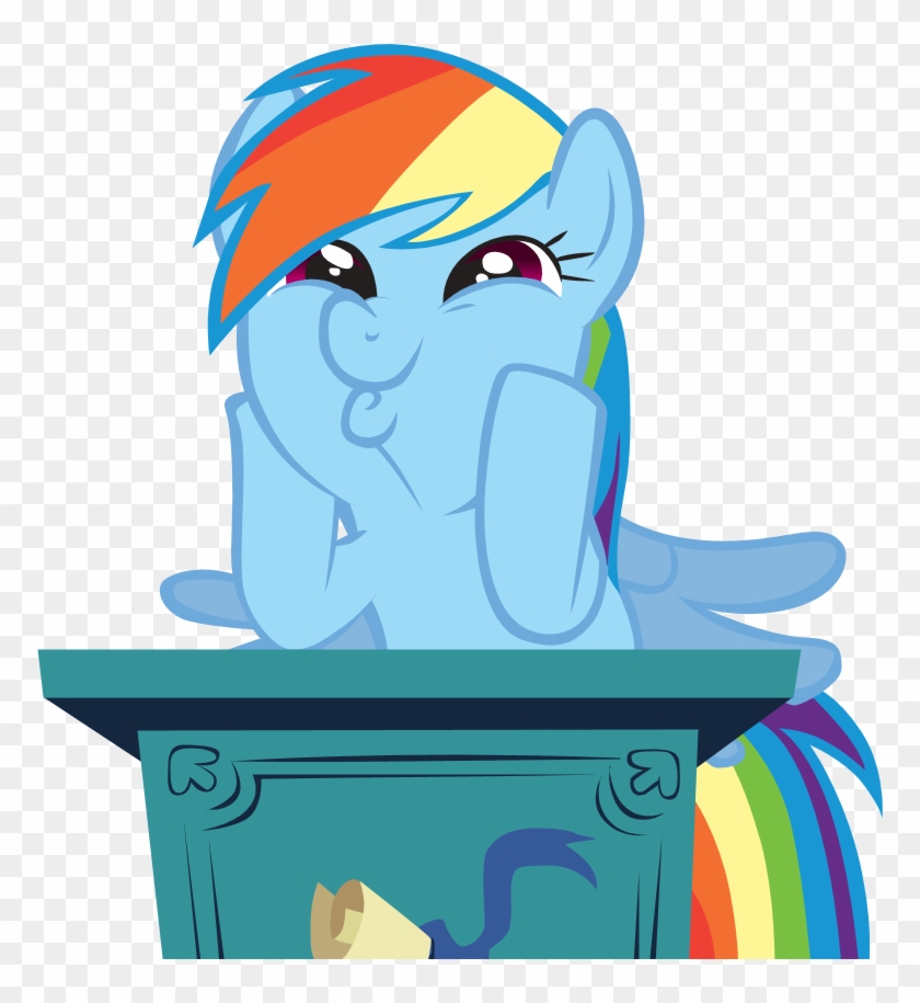 Brainpeel - Rainbow Dash Funny Face #300346