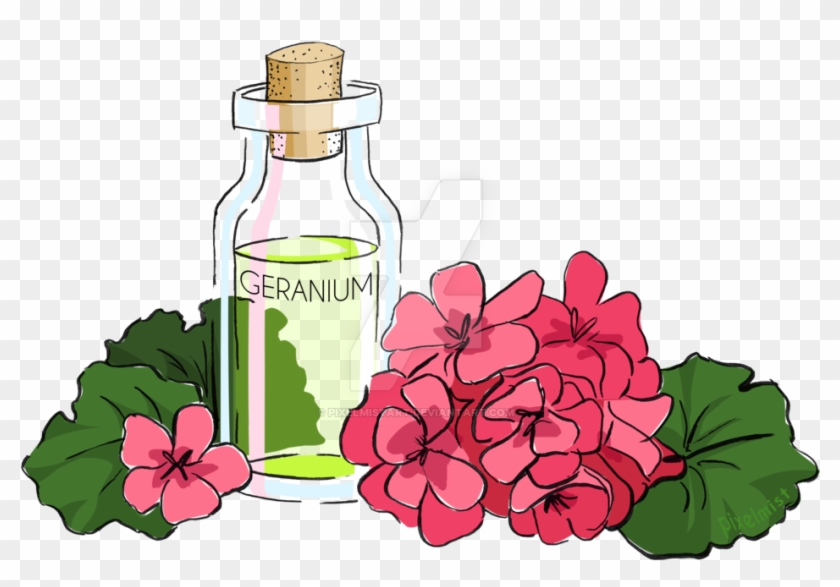 Geranium Essential Oil By Pixelmistart - Geranium Essential Oil #300390