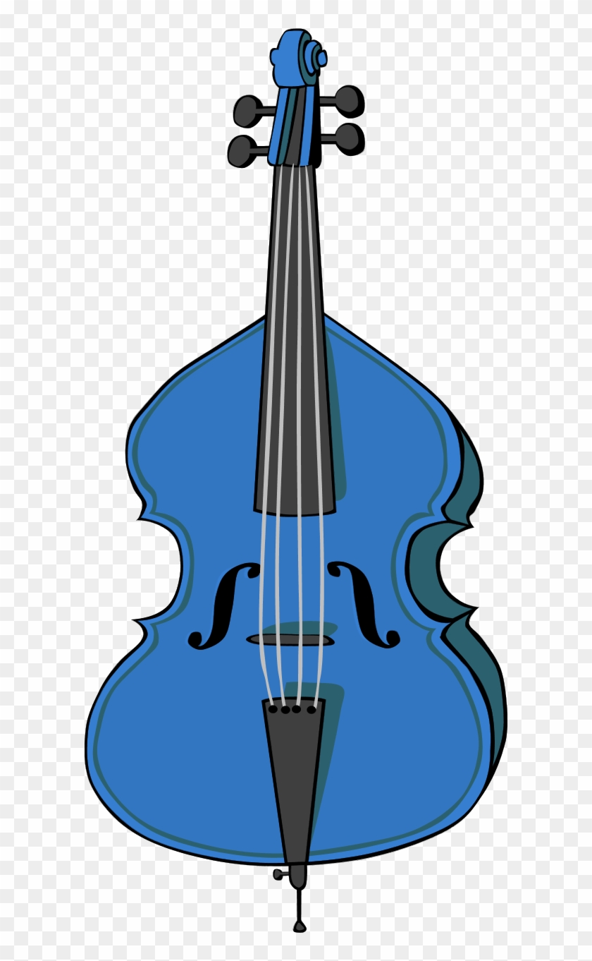 Vector Clip Art - Guitar And Cello Clip Art #300392