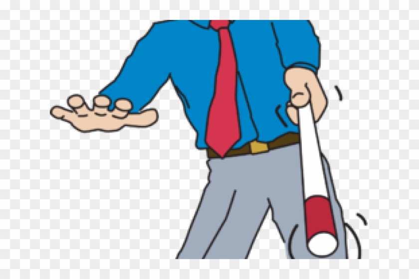 Blind Man Cartoon - Blind Man Clipart #300396