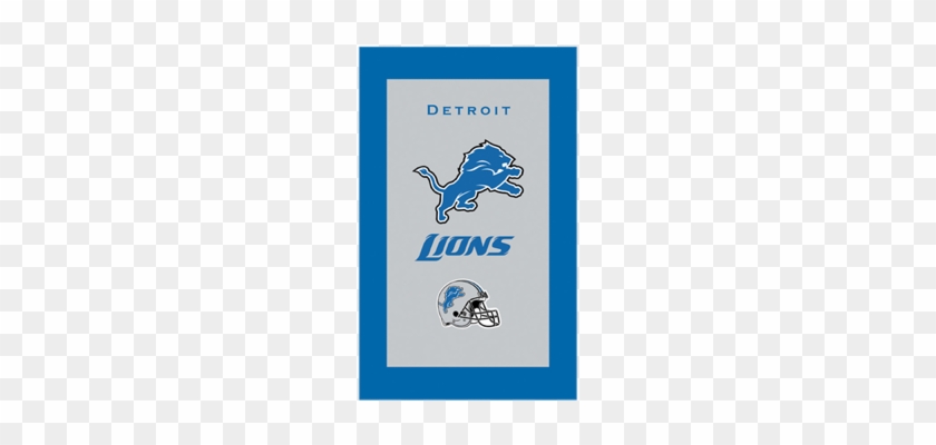 Detroit Lions Nfl Towel Sold As Each - Nfl Detroit Lions Bling Team Magnet Set #300406