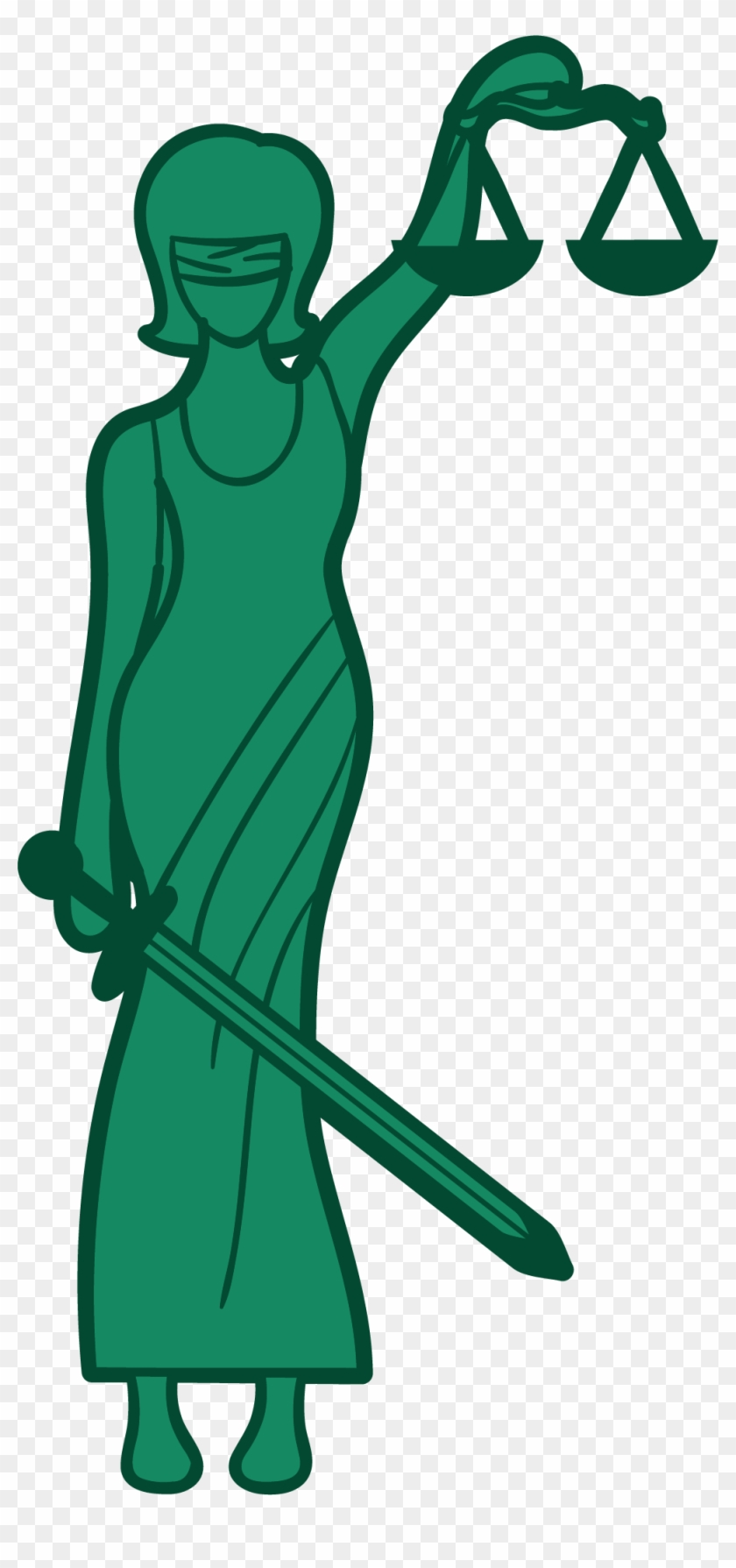 Lady Justice Themis Euclidean Vector Illustration - Lady Justice Themis Euclidean Vector Illustration #300466