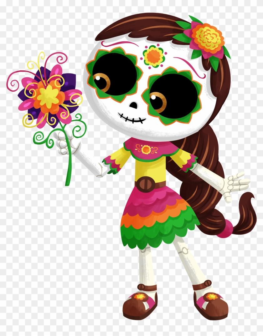 Dia De Los Muertos - Dia De Los Muertoons - Free Transparent PNG