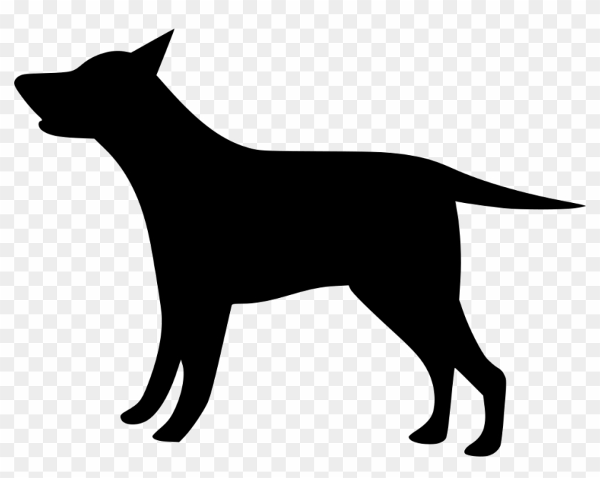 Dog Breed Black Silhouette Clip Art - Guard Dog #300566