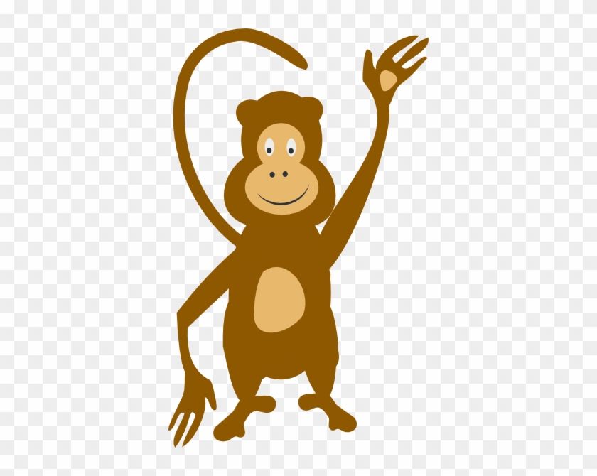 Legz Clipart Monkey - Good Bye Gif Png #300628