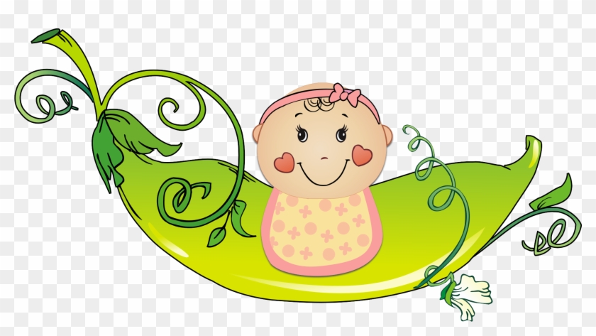 Baby - Girl - Monkey - Clip - Art - Two Peas In A Pod #300646