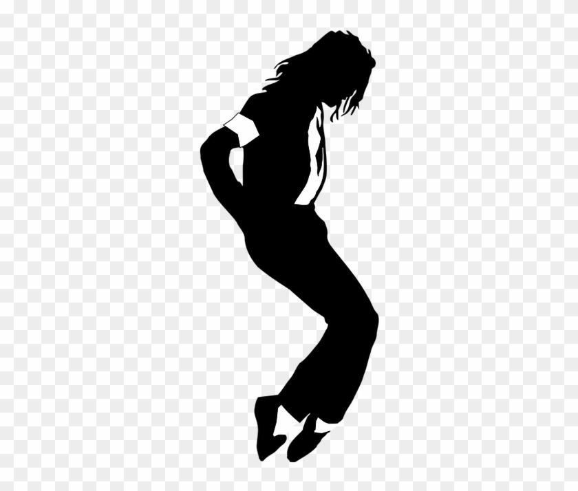 Black And White- Voice Of A Leader - Michael Jackson Silhouette #300671