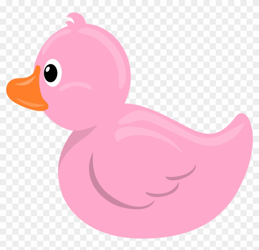 Pink Clipart Rubber Ducky - Baby Ducks Clip Art #300735