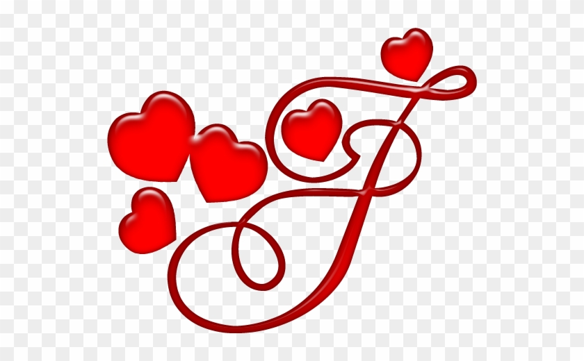 Alfabeto Coração Em Png - Letra F Com Coração #300767
