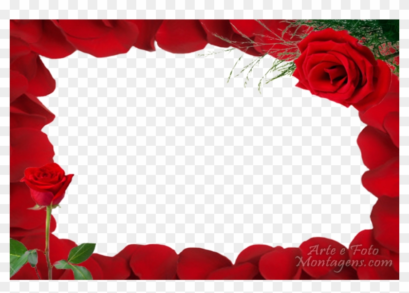 Rosas Vermelhas - Bordas Com Flores Vermelhas #300800