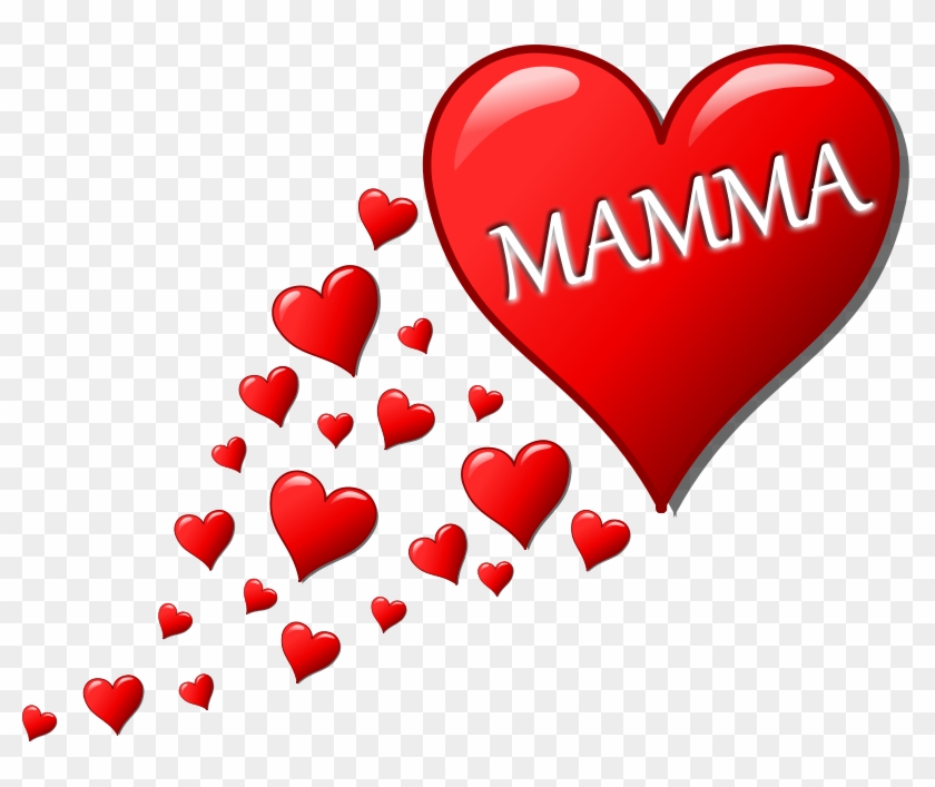 Feliz Dia Das Mães E Outros Festa Della Mamma Mia Mamma - Hearts For Mother's Day #300822