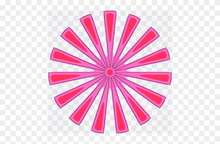 Image For Abstract Flower 10 Clip Art - Flor Retro #300838