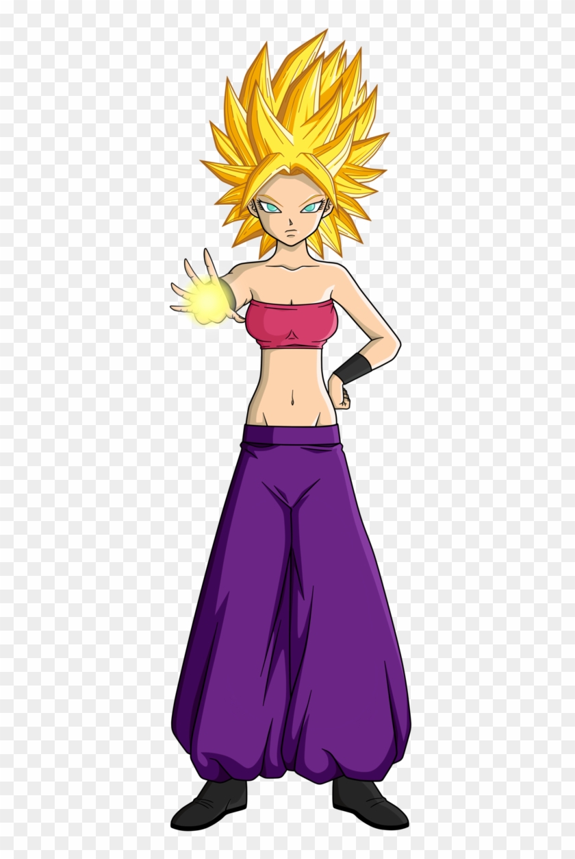 Caulifla Super Saiyajin 1 By Maiagulcuon - Super Saiyan Dbz Caulifla #300885