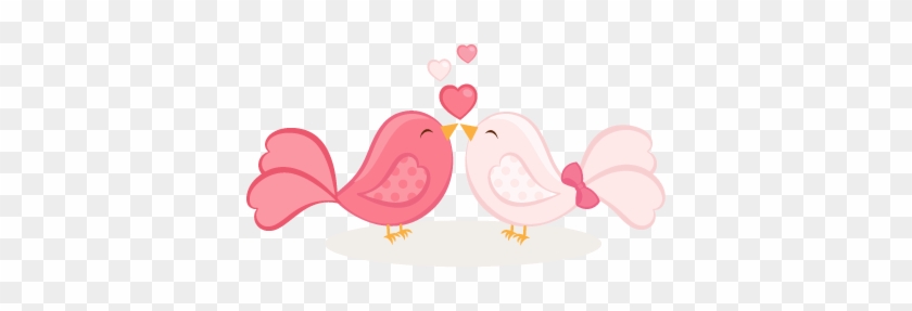 Valentine's Love Birds Svg File For Scrapbooking - Scalable Vector Graphics #300902