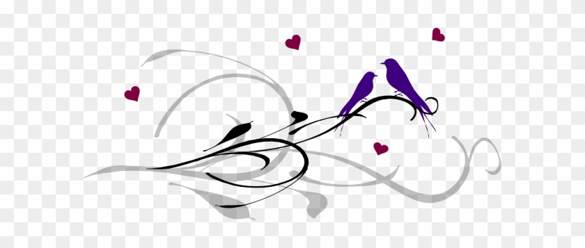 Love Birds Valentine Cut Out Clip Art By Skill Seeking - Love Birds Tattoos #300930