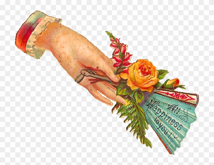 I Love Victorian Hand Whimsies They're So Pretty, Especially - Garden Roses #300950