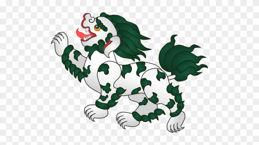 This Snow Lion Image Appears On Tibet's Emblem And - Tibetan Snow Lion #301010