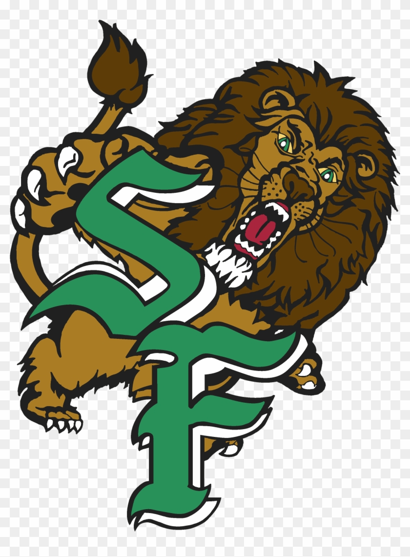 Lion Behind The Letters Sf - South Fayette School District #301017