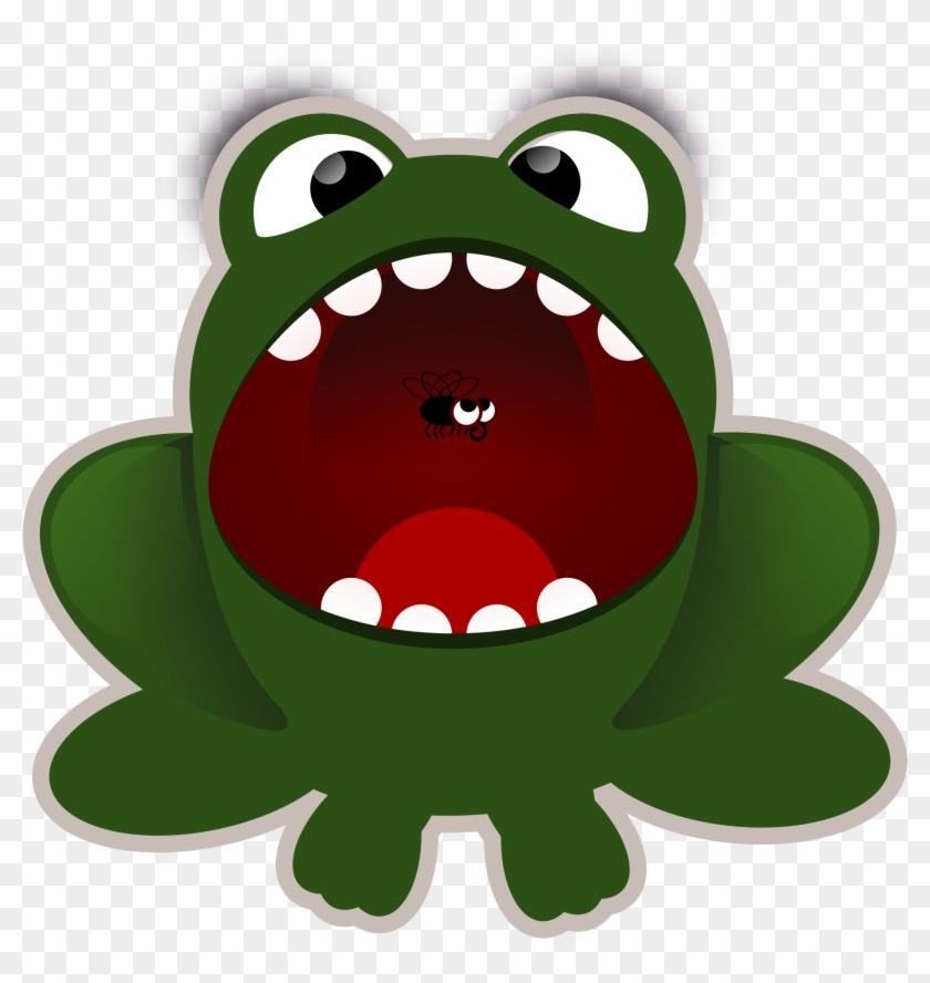 28 Collection Of Lion Open Mouth Clipart - Cartoon Frog Mouth Open #301030