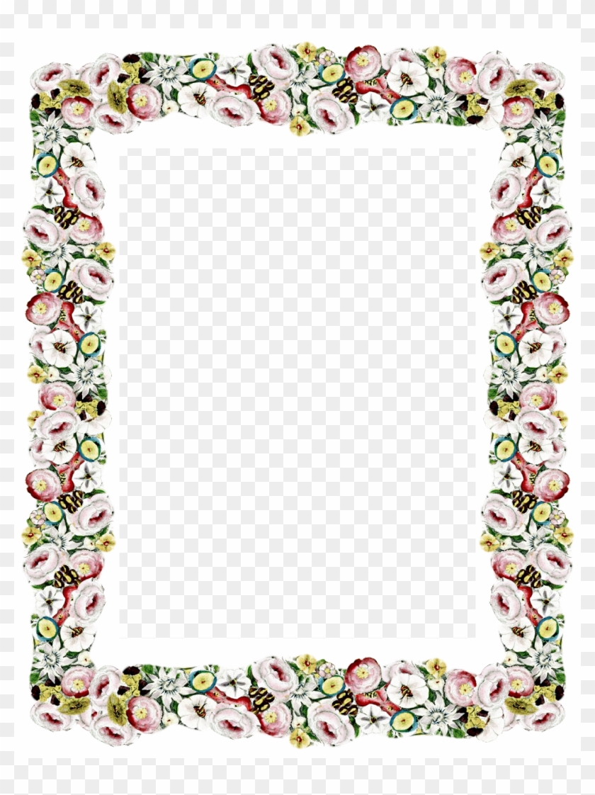 Free - Vintage Rose Borders And Frames #301076