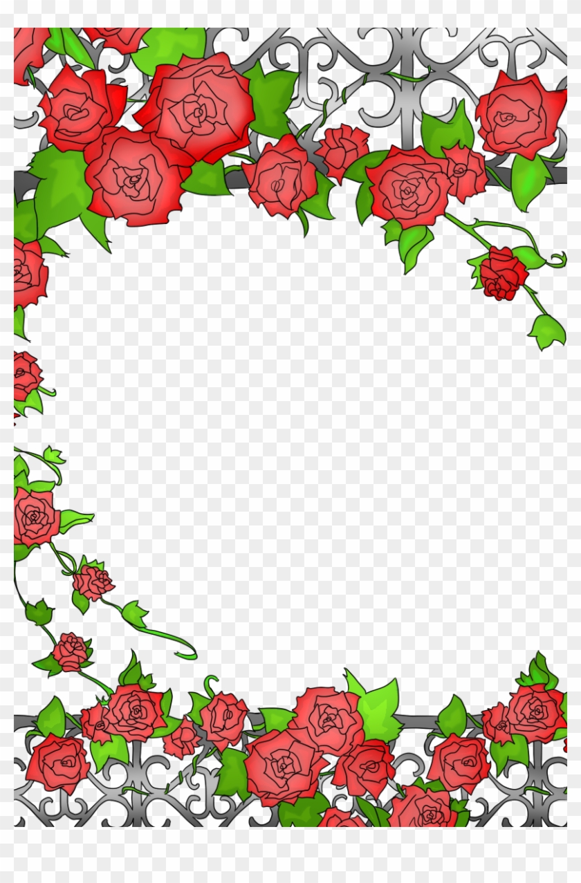 Yükle - Anime Floral Framer Png #301145