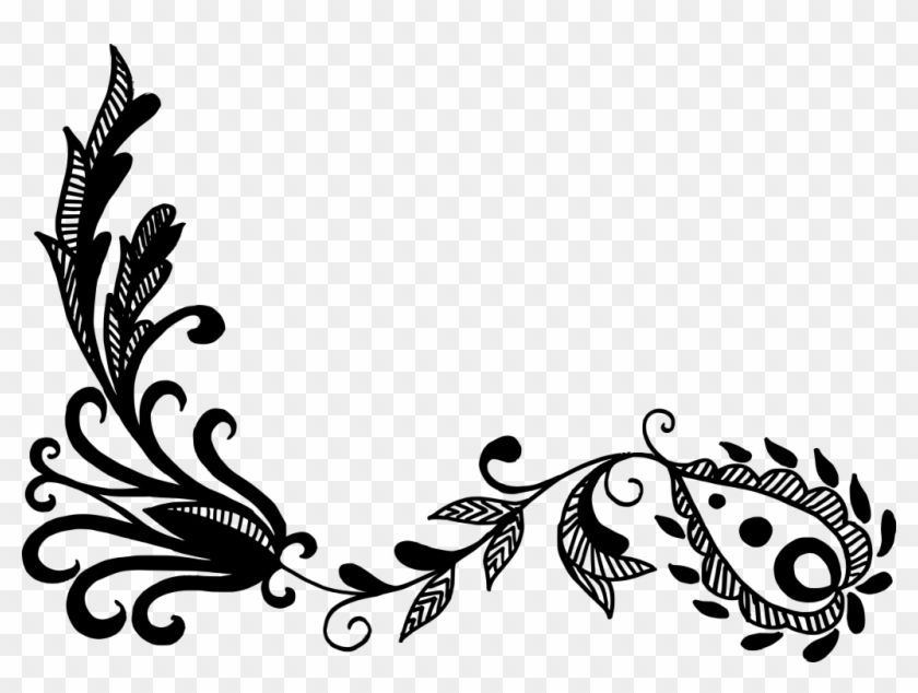 Floral Silhouette Vector - Floral Silhouette Vector #301161