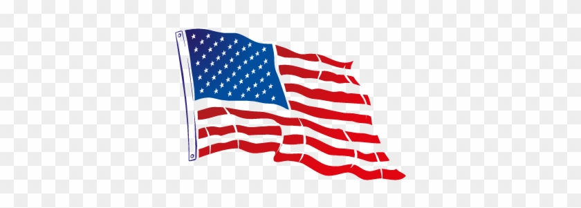 Flag Of Usa Flying - Flag Of The United States #301203