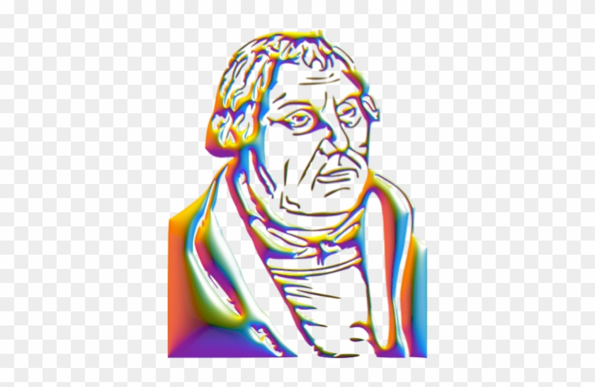 Martin Luther Rainbows - Illustration #301263