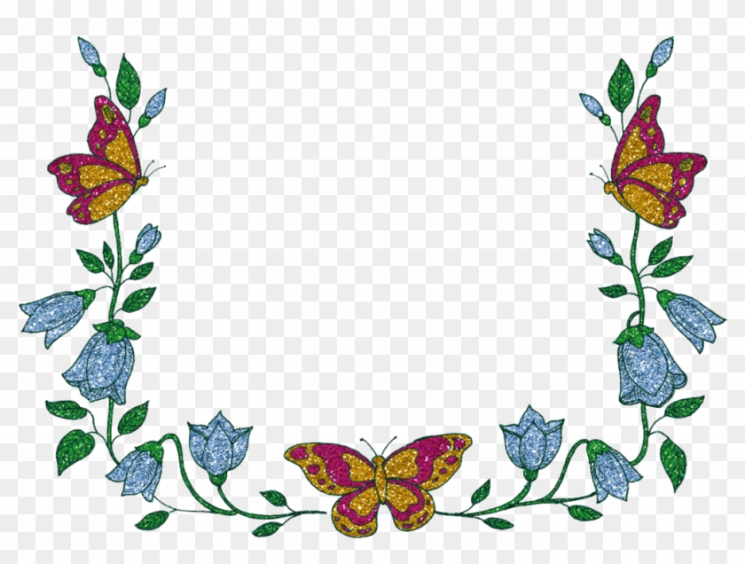 Frame By Clipartcotttage - Butterfly Frame Png #301281