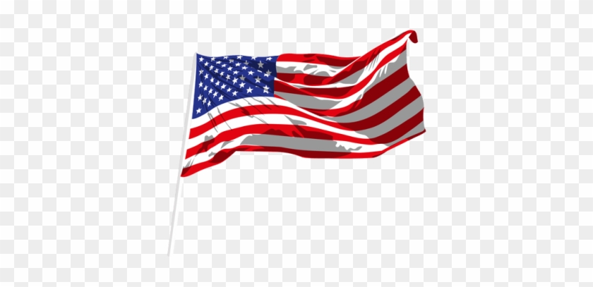 Usa Waving Flag Transparent Png Png Images - Bandeira Dos Eua Png #301316