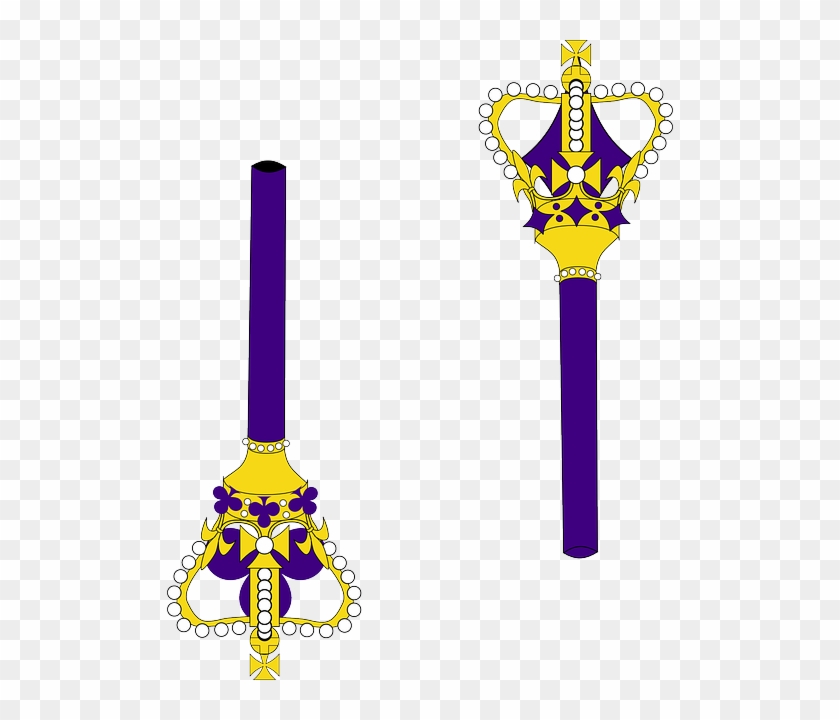 Sceptre King Clipart - King Staff Clipart #301386