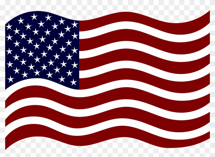 American Flag Flag American Symbol Usa Nat - Bandeira Americana Png #301400