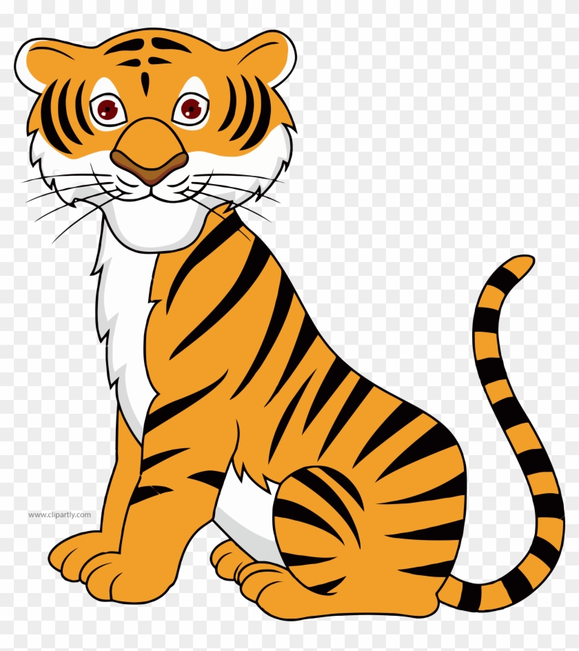 Tigger Cartoon Animal Clipart Png Download - Tiger Cartoon #301490