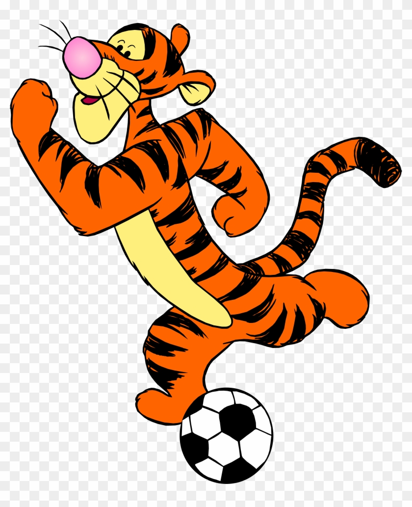 Tigger With Football Png Clip Art - Tigger With Football Png Clip Art #301504