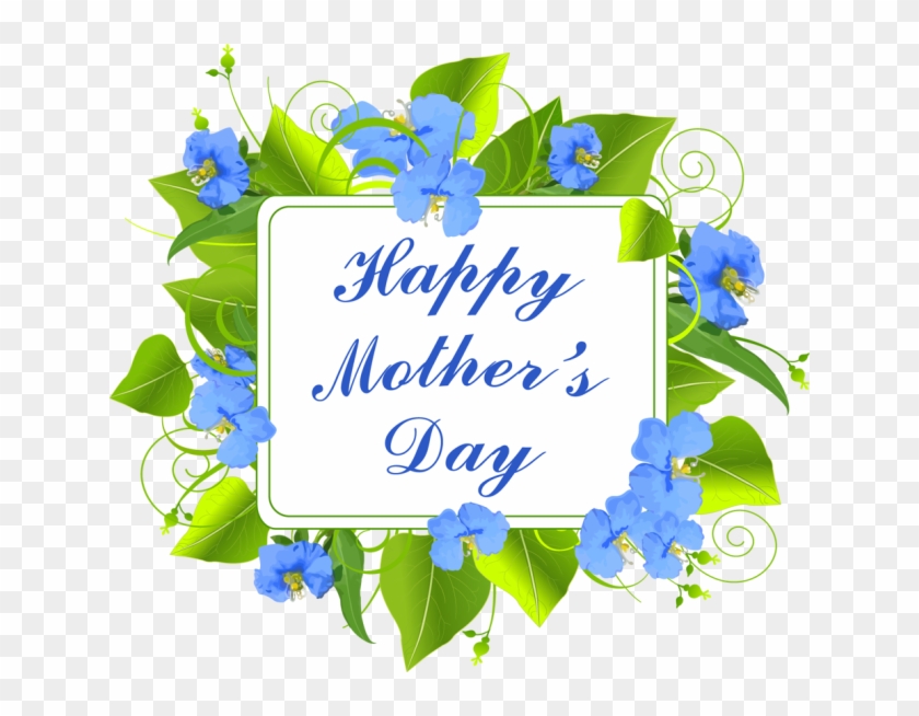 Mothers Day Clip Art - Transparent Blue Mother's Day #301550