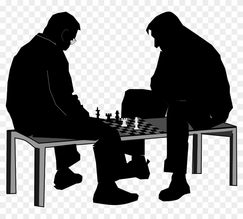 Chess Clipart Png - Playing Chess Png #301552