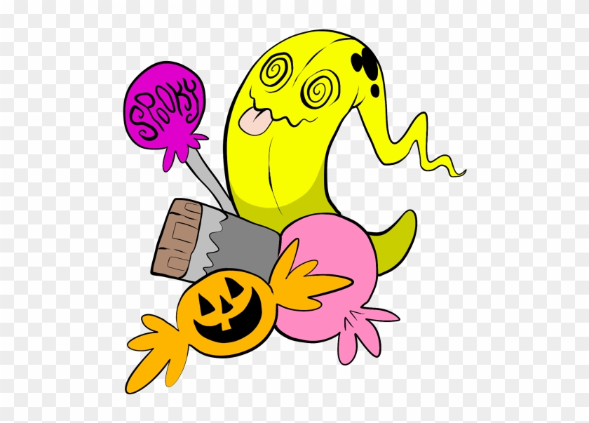 Spooky Candy Banana - Spooky Candy Banana #301570