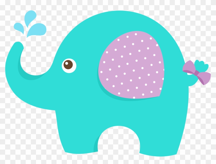 Baby Shower Elephant Clip Art 1657056 - Dibujo De Elefante Bebe Para Baby Shower #301649