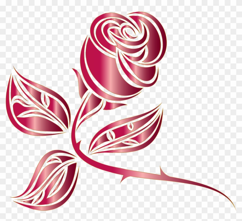 Rose Extended 4 Minus Background - Rose Logo Transparent Background #301694