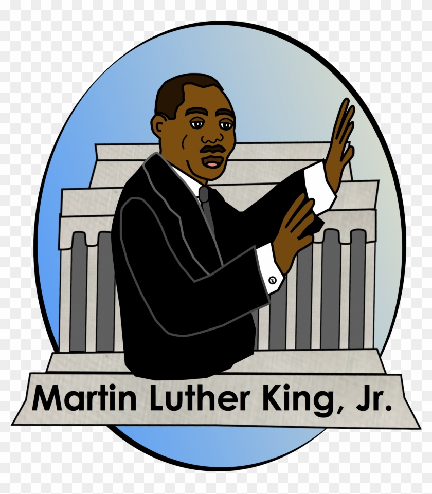 Free Martin Luther King, Jr - Martin Luther King Jr Clipart Jpg #301696