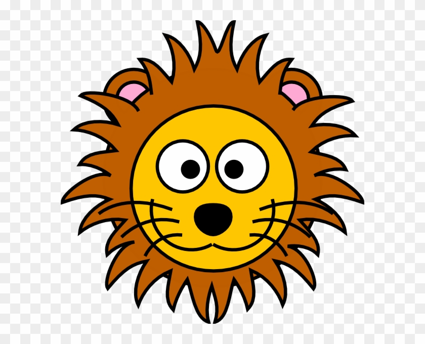 Cartoon Lion Head #301837