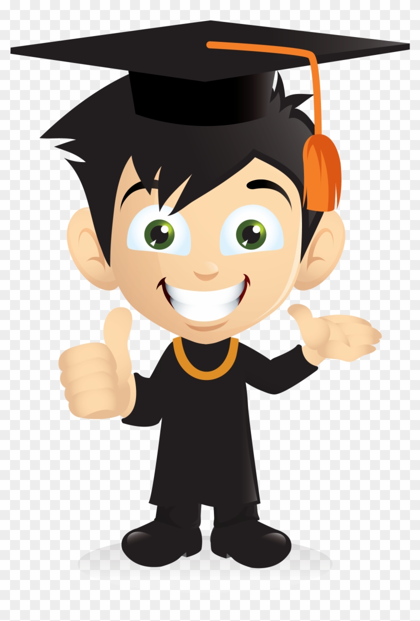 Graduation Characters - Graduation Boy Png #301933