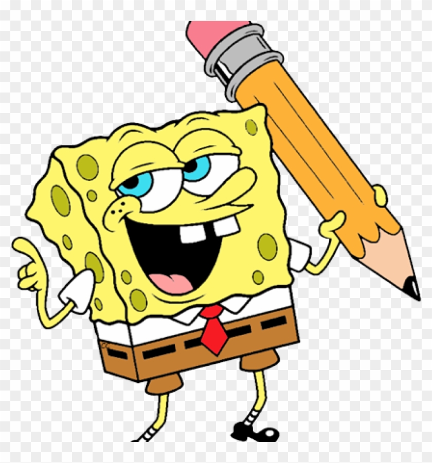 Spongebob Clipart Spongebob Squarepants Clip Art Cartoon - Spongebob Clipart School #301945