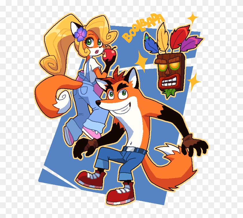 What Does The Mask Say By Kempferzero - Coco Bandicoot And Tails #301994