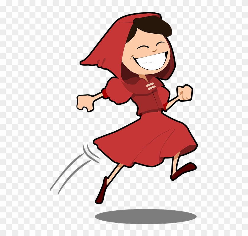 Short Person Cliparts 2, Buy Clip Art - Red Riding Hood Cartoon #302029