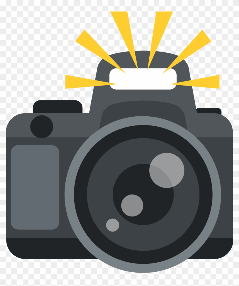 Camera With Flash - Camera Flashing Clip Art #302104