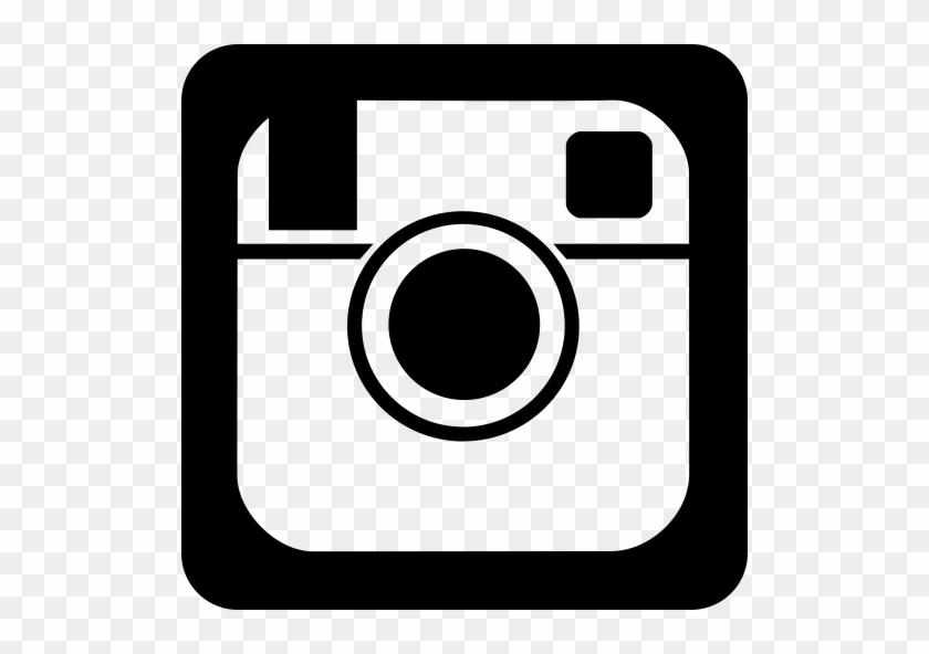 Instagramm Clipart Black Circle - Instagram Logo Black And White #302120