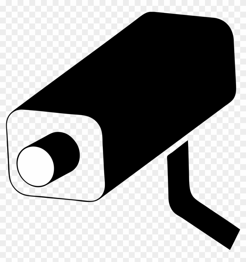 Video Surveillance Camera Clipart - Vestil Warning 10.5 In. W X 7.5 In. H Aluminum Composite #302152