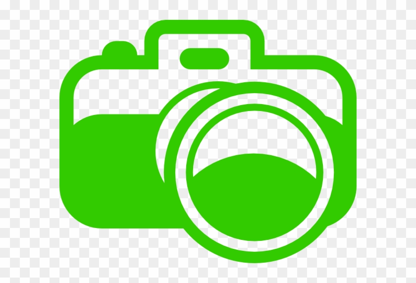 Camera Clip Art Green #302179