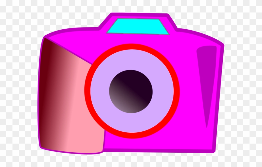 Camera Clipart Purple - Camera #302231